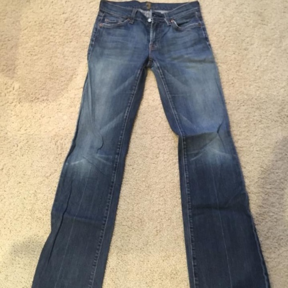 Seven for All Mankind Jeans Size 27 Bootcut - Picture 1 of 2